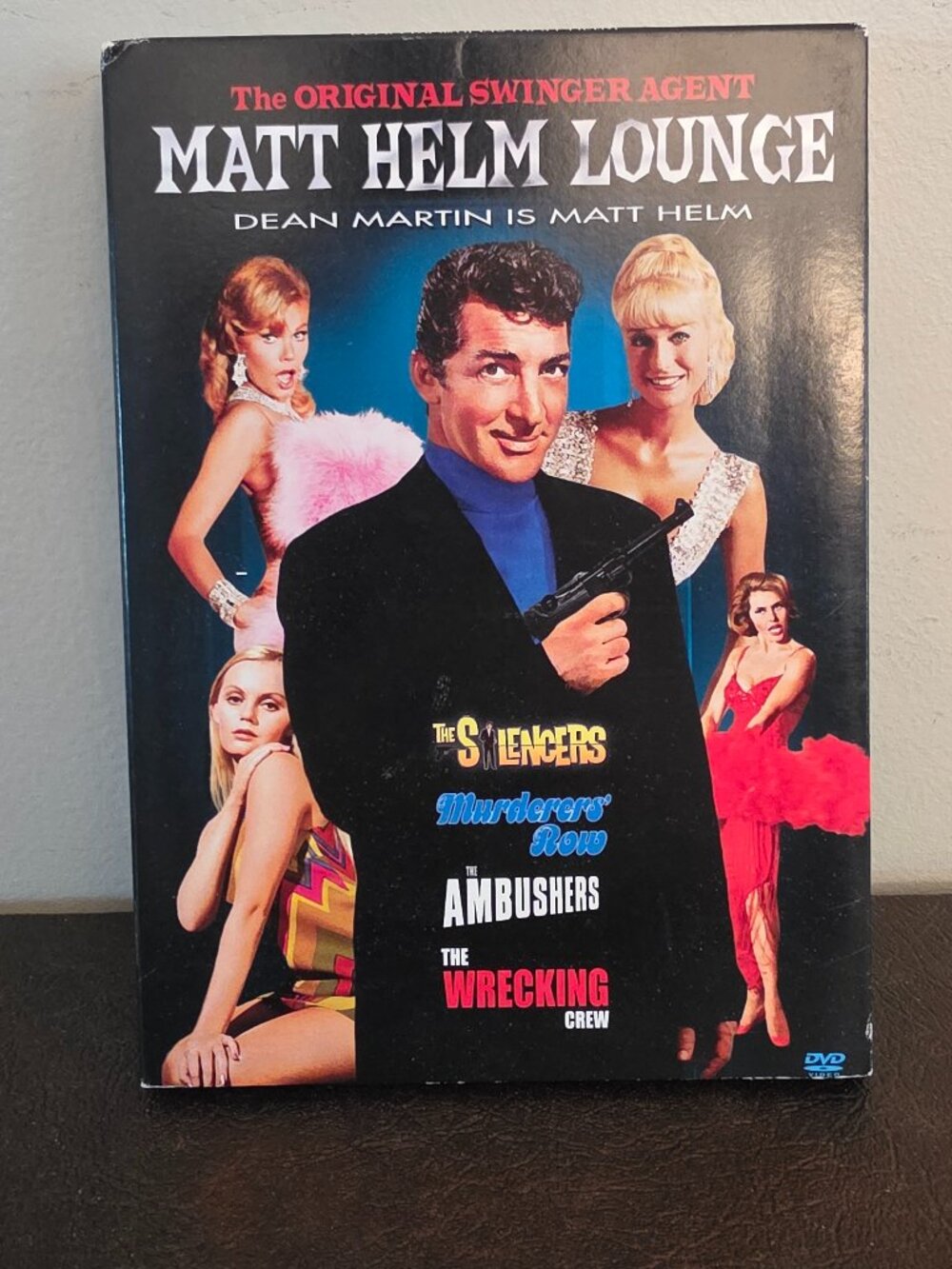 "Matt Helm Lounge" DVD is a 4-disc box set (Dean Martin)